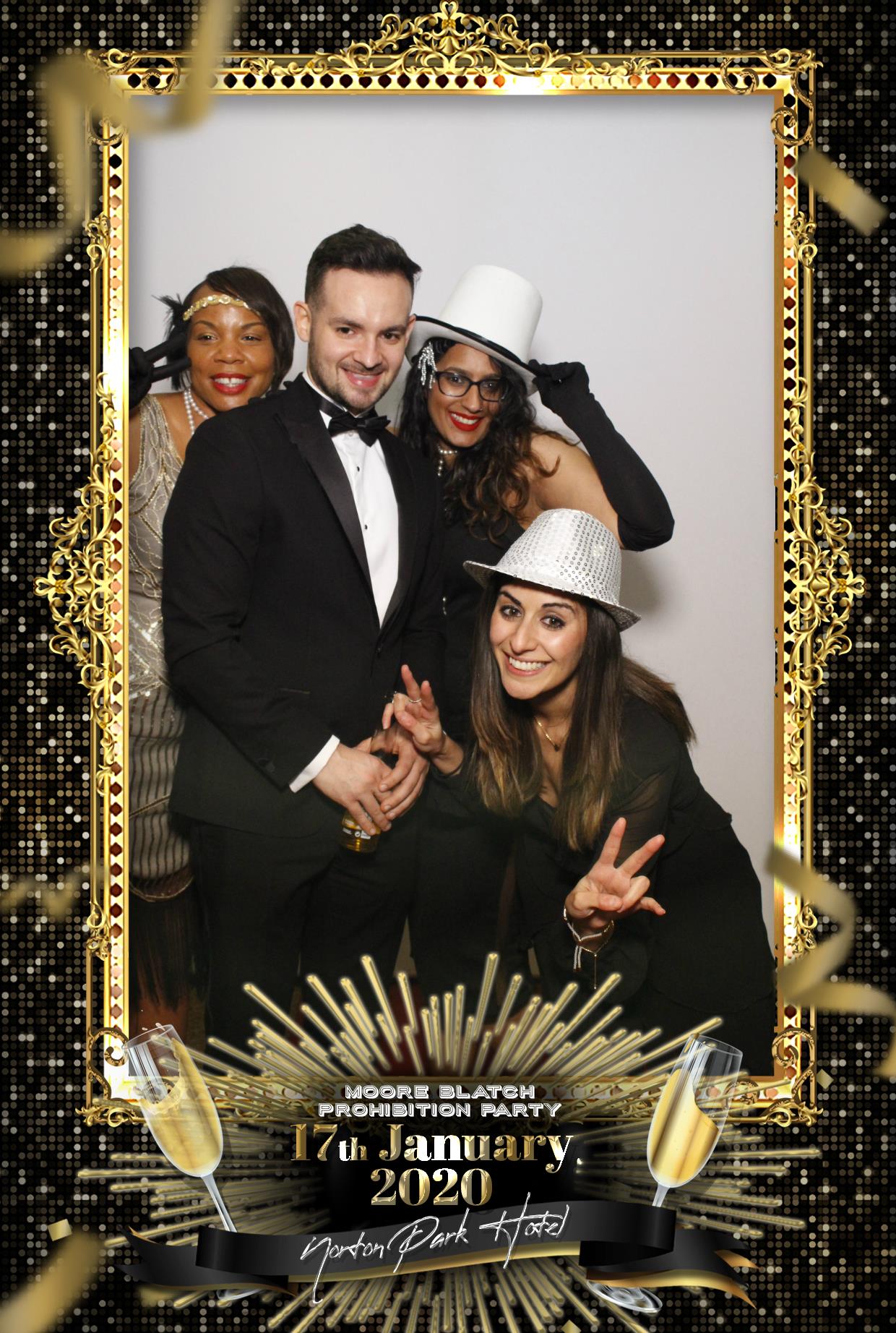 Moore Blatch Prohibition Party 2020 | View more photos from the event at gallery.myphotoboothexperience.co.uk/u/MyPhotoBoothExperienceLtd/Moore-Blatch-Prohibition-Party-2020